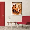 Loving Horses - Paint by Numbers Acrylic Painting 40x50cm(HOT)