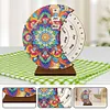 Diamond Painting Wooden Mandala Moon Perpetual Calendar