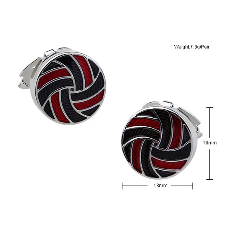 French Cufflinks Caps Trendy Men Unisex Gifts High-end Wedding Business Banquet Daily Shirt Accessories Round Buttons Cap