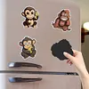 6Pcs Gorilla Diamond Painting Fridge Magnet Diamond Art Magnets Decals Kit