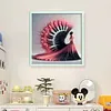 (Counted/Stamped)Piano Girl-11CT Cross Stitch 40*40cm