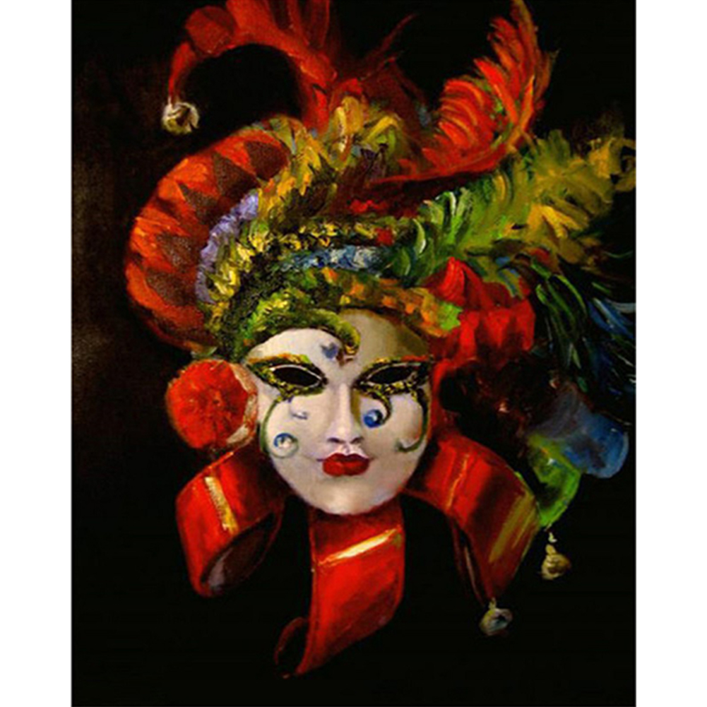 Masks-Paint by Numbers-30*40cm/40*50cm