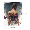 (US Local)Butterfly-Paint By Numbers Kit(40x50cm)