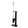 [US Local Warehouse] 50.79in Pellet Stove with Glass Tube Pellet Patio Heater with Table Wood Burning Stove Smokeless Firepit for Camping Beach Garden Balcony