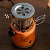 2 In 1 Camping Stove Gas Heater 2500W Portable Roasting Stove for Travelling