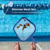 Swimming Pool Skimmer Net with Telescopic Pole Ponds Cleaning Debris Tools