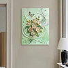 A Bouquet of Flowers DIY Pearl Painting Kit with Frame 30x40cm Pearl Gem Paintings Picture Arts Craft for Adults Beginners Gift Home Wall Decor