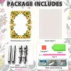 Special Shape Flowers Table Top DIY Diamond Painting Frame for Families Friends