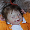 Realistic 20'' Handmade Reborns  Remington Reborn Baby Doll Girl- So Truly Lifelike Baby - RBBI-Myrebornbabydoll&reg; Myrebornbabydoll&reg;