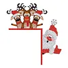 DIY Xmas Diamond Art Door Frame Decoration Door Corner Pendants Kit