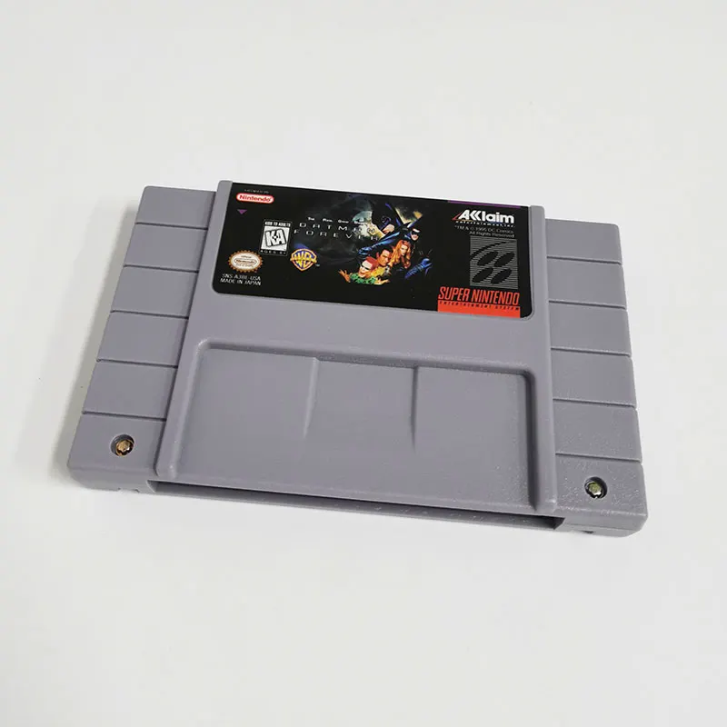 Batman Forever SNES For Super Nintendo Entertainment System - 16 Bit US Version Game Cartridge