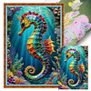 (Multi-Style) Marine Life-11CT Stamped Cross Stitch  40*50cm/15.75*19.69in