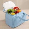Quilted Insulated Food Container Water-Resistant Lightweight Lunch Bags for Work