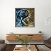 Animal Taichi - 11CT Stamped Cross Stitch 45*45cm/17.72*17.72in
