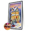 Diamond Painting-DIY Full Round Drill Christmas Eve(60*40 CM)