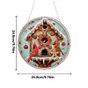 >SALE<Acrylic Christmas Diamond Art Hanging Pendant Home Decor for Adults(Cardinal)