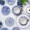 8pcs/set DIY Special Shape Diamond Painting DIY Coaster with Holder (Celadon)