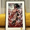 Attack Titan Eren Yeager Decorative Painting - Attack On Titan - Xingkong Studio