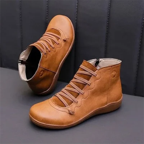 Comfortable leather arch support boots &ndash; Last Day Promotion 50% OFF