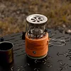 2 In 1 Camping Stove Gas Heater 2500W Portable Roasting Stove for Travelling
