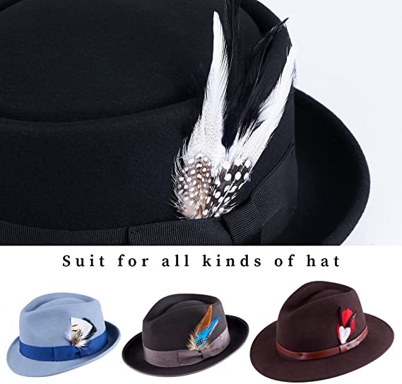 Guinea Fowl Feather Accessories for Hats