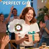(US Local) DIY Christmas Wreath Diamond Clock Art Pendant Home Wall Decoration Craf