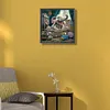 Diamond Painting -DIY Round Drill Elephant(40*40 CM)