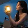 Hand Crank LED Camping Lantern Rechargeable Tent Light Camping Lamp for Outdoor