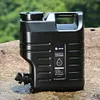 12L Camping Water Jug with Faucet Portable Water Tank for Vehicle Car Camping