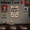 Johnny Cash - Vintage Metal Signs - 20*30cm/30*40cm - Music