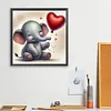 Diamond Painting -DIY Full Square Drill Elephant(35*35CM）