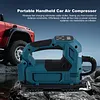 21V Li-ion Digital Display Air Pump LED Portable Car Tire Inflator for Makita