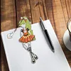 6pcs Bookmark Diamond Dots with Crystal Little Witch Dot Drill Book Mark Kit