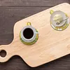 10Pcs Diamond Painting Wooden Christmas Ball Coaster Diamond Art Kit w/ Holder No-Slip Decor