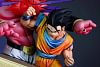 1/8 Scale Mystic Son Gohan vs Majin Buu Bust Statue - Dragon Ball Statue - WarXjackie Studio