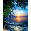 Beach-11CT Stamped Cross Stitch Kit(36x46cm)