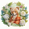 >SALE<DIY Partial Special Shaped Drill Diamond Painting Simple Bear 40x40cm
