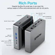 ミニPC Gmktec nucbox9 r5-5600u Ram16gb SSD512gb GMKtec GMKtec NucBox 9 Mini PC AMD® Ryzen™ 5 5600U 199.99