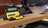 Roller distance meter, measuring tool for technical machining tasks, for measuring marking materials, reduces cutting time