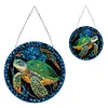 >SALE<Stained Glass Animal Diamond Drawing Hanging Ornament Turtle Window