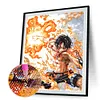 Kits One Piece Ace  - Full Round Diamond Painting  30*40cm