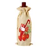 5D DIY Special Shaped Drill Diamond Painting Christmas Sock Wine Bottle Bags Covers Kits