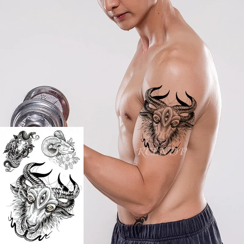 Waterproof Temporary Tattoo Sticker Sexy Thigh Love Sick English Words Gothic Water Transfer Fake Tatto Flash Tatoo for Women