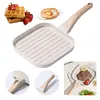 Nonstick Egg Griddle Pan with Heat-Resistant Handle Frying Pan for Stove Tops