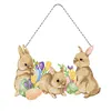 (Single Sided) Diy Floral Animal Special Shaped Diamond Painting Pendant