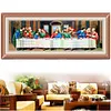 (Big Size) 14CT The Last Supper - Stamped Cross Stitch 77*35cm/30.31*13.78in(Brand)