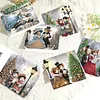 6pcs DIY Christmas Mouse Diamond Painting Greeting Card