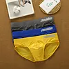 Men's Elastic Low Waist U Bulge Pouch Briefs