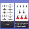 Fishing Accessories Kit Including Hooks Swivels Sinkers Fishing Gifts for Men