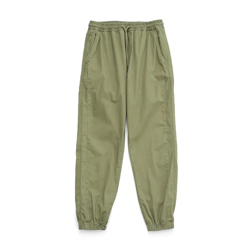 SIMWOOD 2021 summer Spring new drawstring pants men enzyme wash track jogger trousers plus size ankle-length pant SJ170287